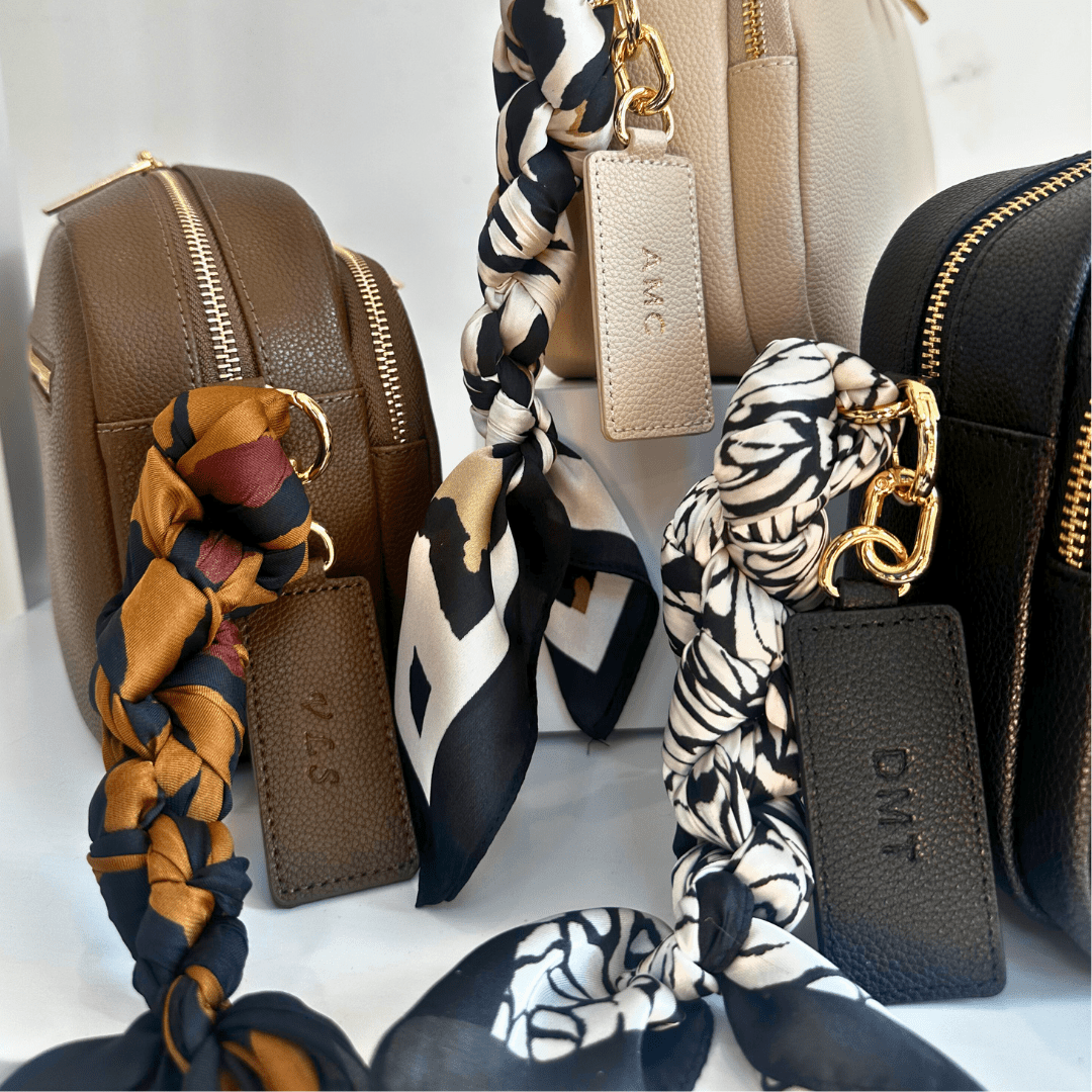 Chelsea Midi Crossbody Bag - Chocolate Brown Leather - Image 7