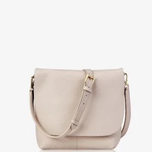 Pebbled Leather Everyday Crossbody Bag