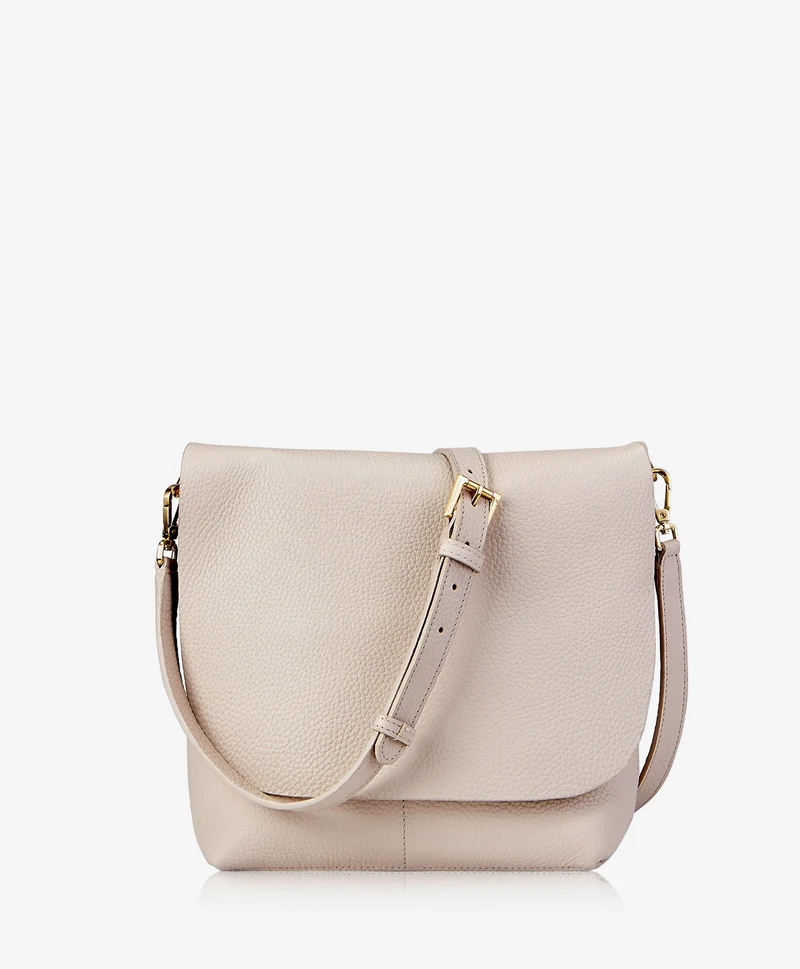 Pebbled Leather Everyday Crossbody Bag